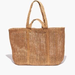 Madewell The Corsica Straw Beach Tote